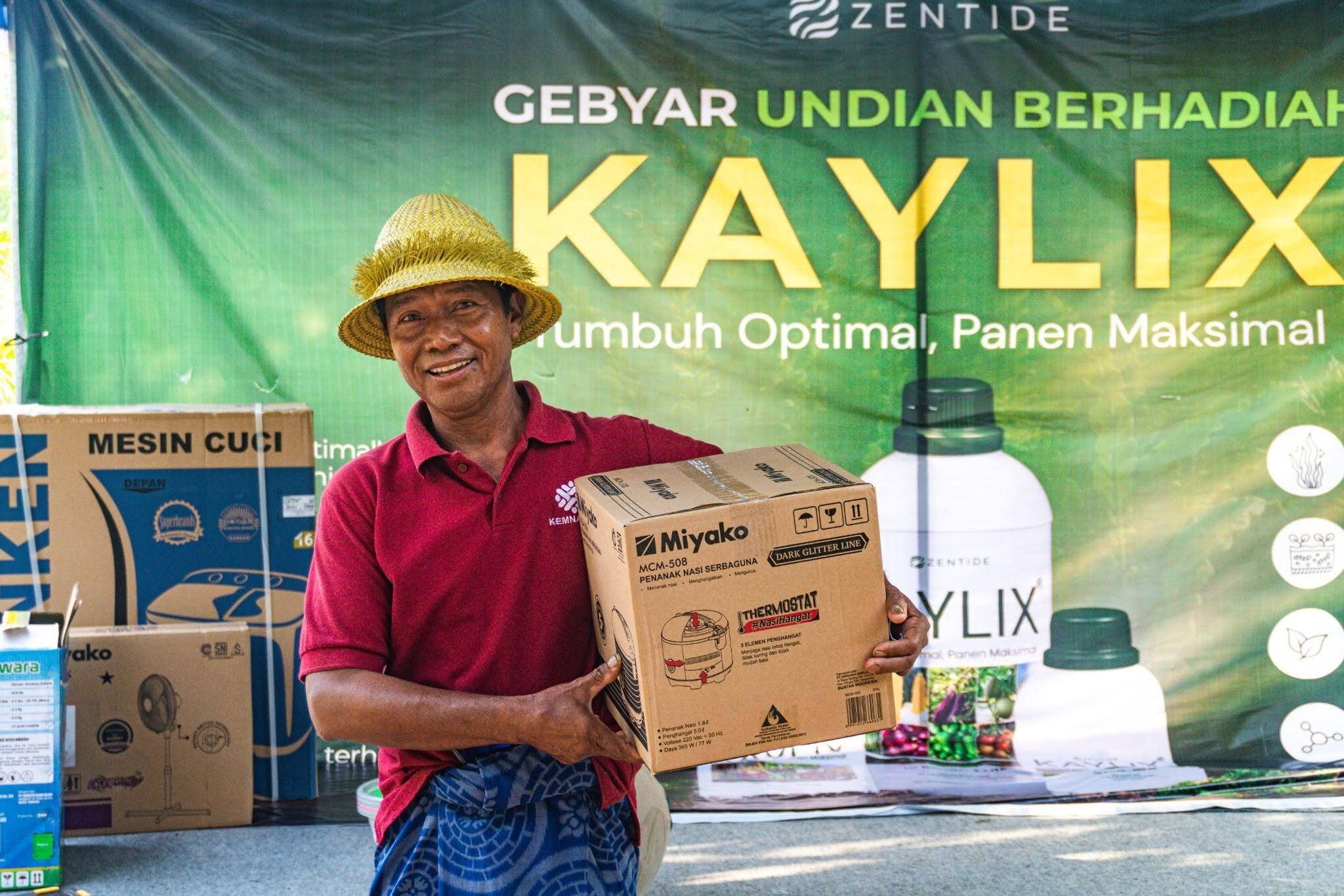 Zentide Perkenalkan Kaylix® kepada Petani lewat Edukasi dan Undian Berhadiah