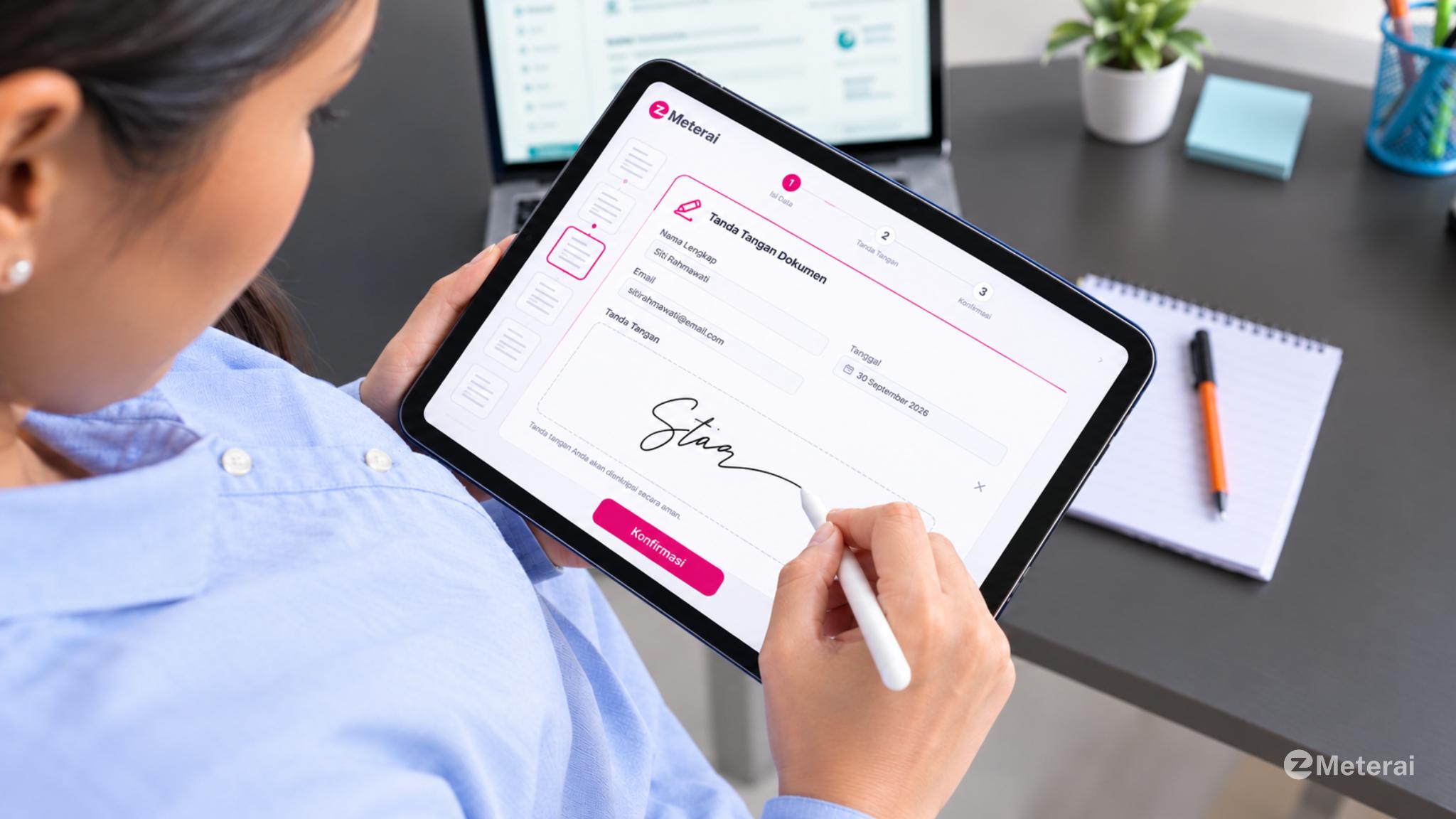 ezMeterai eSign Dukung Percepatan Persetujuan Dokumen Digital